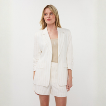 Load image into Gallery viewer, Esqualo Blazer Linen Stripe
