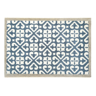 My Mat Harlequin Tile Blue Rug
