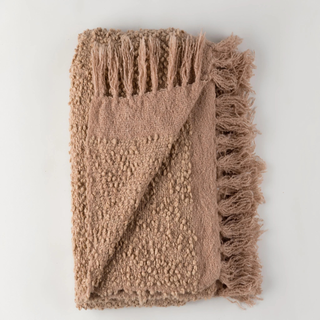 Heathcliffe Pink Throw | 130x170cms