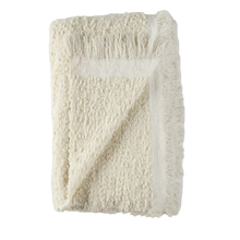 Load image into Gallery viewer, Heathcliffe Throw 130x170cm | Cream
