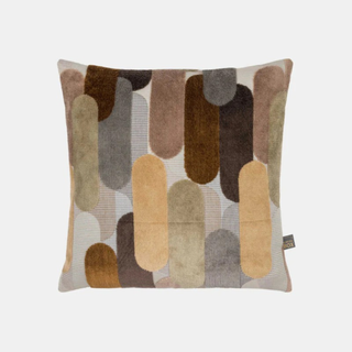 outline of cushion on light background 