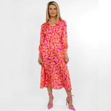 Load image into Gallery viewer, Kate &amp; Pippa Birkin Dress | Pink &amp; Orange
