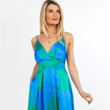 Load image into Gallery viewer, Kate &amp; Pippa Lola Dress | Blue &amp; Green
