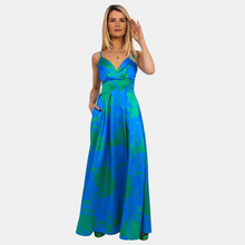 Load image into Gallery viewer, Kate &amp; Pippa Lola Dress | Blue &amp; Green
