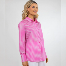 Load image into Gallery viewer, Kate &amp; Pippa Stripe Oxford Shirt | Pink
