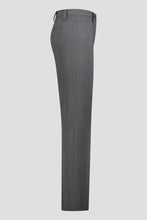 Load image into Gallery viewer, Side image of gardeur kayla dark grey trouser, seam down the side of the trouser
