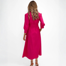 Load image into Gallery viewer, Kate &amp; Pippa Victoria Fuchsia Dress
