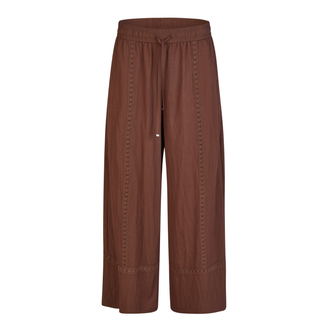 Brown pants on a white background