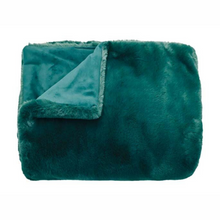 Load image into Gallery viewer, Luxe Faux Fur Mallard Throw | 130cm x 170cm
