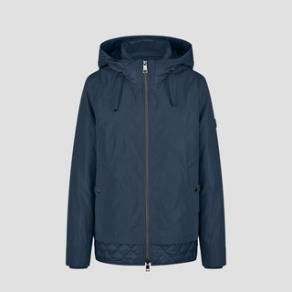 Lebek Hooded Navy Jacket