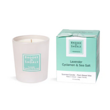 Load image into Gallery viewer, Brooke &amp; Shoals Lavender, Cyclamen &amp; Sea Salt Candle
