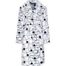 Load image into Gallery viewer, Rebelle Line Art Dressing Gown | Snow

