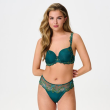 Load image into Gallery viewer, LingaDore Green Floral T Shirt Bra
