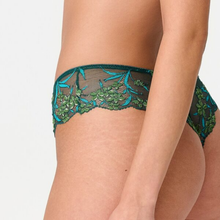 Load image into Gallery viewer, LingaDore Green Floral Lace Thong
