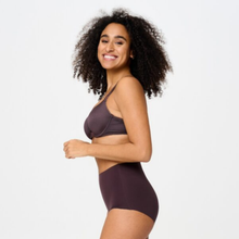 Load image into Gallery viewer, LingaDore 2 Pack High Waist Seamless Brief | French Roast
