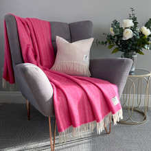 Load image into Gallery viewer, McNutt Aurora Pink Throw | 200cm x 145cm
