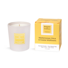 Load image into Gallery viewer, Mediterranean Citrus &amp; Coastal Wildflowers Candle
