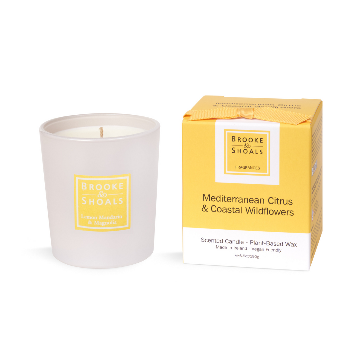 Mediterranean Citrus & Coastal Wildflowers Candle