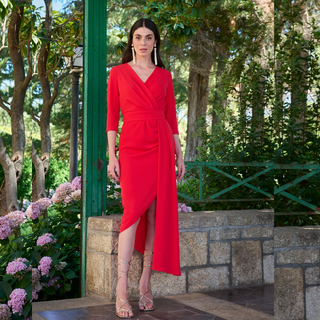 Role Mode Monet Dress | Red
