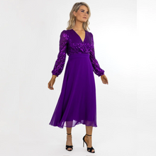 Load image into Gallery viewer, Kate &amp; Pippa Monroe Dress | Purple
