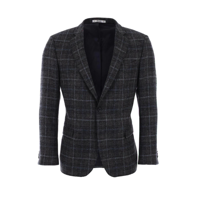 Front view of Magee Pure Wool Check Sports Jacket