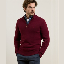Load image into Gallery viewer, Magee Superfine Lambswool Half Zip
