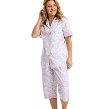 Load image into Gallery viewer, Marlon Summer Meadow Premium Cotton 3/4 Leg Pyjama
