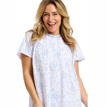 Load image into Gallery viewer, Marlon Paisley Print Short Sleeve Nightdress

