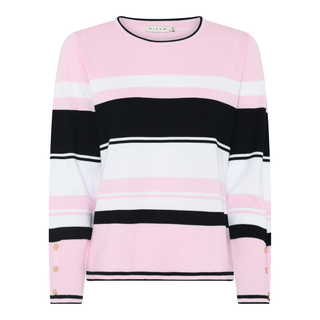 Micha EcoVero Stripe Knit Jumper