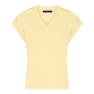 Outline of T-Shirt on White Background 