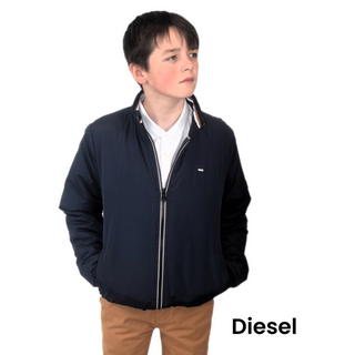 Diesel Jacket "Noel" | Navy / Sand