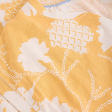 Load image into Gallery viewer, Close Up of White Stuff Nelly Notch Neck Tee.
