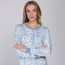 Load image into Gallery viewer, Pastunette Long Sleeve Paisley Print Nightdress
