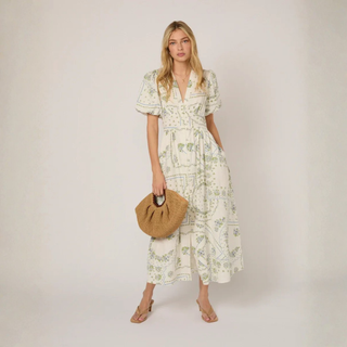 Nobody's Child Starlight SS Midi Dress