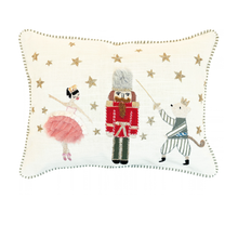Load image into Gallery viewer, Embroidered Nutcracker Cushion
