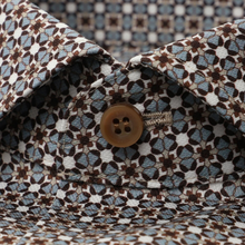 Load image into Gallery viewer, Olymp Body Fit Geometric Print L/S Shirt
