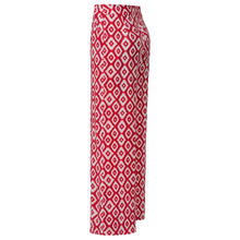 Load image into Gallery viewer, Side view of Salsa Red &amp; White Print High Rise
