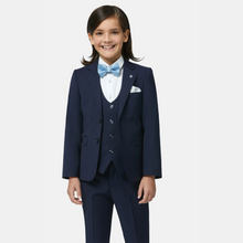 Load image into Gallery viewer, &quot;Peter&quot; Benetti Three Piece Boys Suit | Ink
