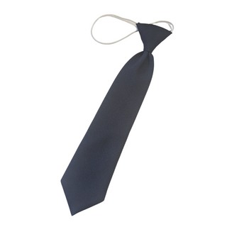 Plain Navy School Tie