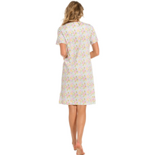 Load image into Gallery viewer, Pastunette Short Sleeve Floral Print Nightdress | Pastel
