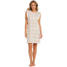 Load image into Gallery viewer, Pastunette Sleeveless Floral Print Nightdress | Pastel
