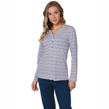 Load image into Gallery viewer, Lady in Pyjamas on white background
