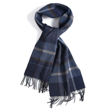 Load image into Gallery viewer, Vedoneire Wool Scarf | Harvest / Aqua Check / Patel / Alden
