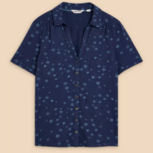 Load image into Gallery viewer, Penny Pocket Jersey Shirt | Navy
