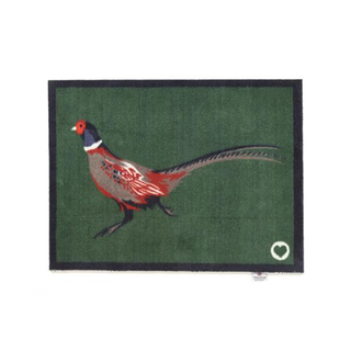 Hug Rug Pheasant Green Doormat |65x85cms