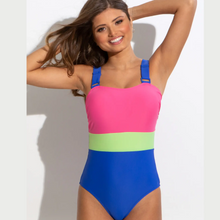 Load image into Gallery viewer, Pour Moi Palm Springs Tummy Control Swimsuit | Watermelon
