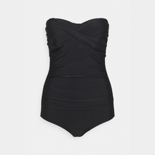 Load image into Gallery viewer, Pour Moi Santa Monica Strapless Control Swimsuit | Black
