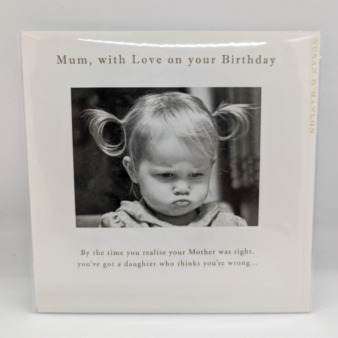 Mum With Love On Your Birthday | Susan O'Hanlon Card