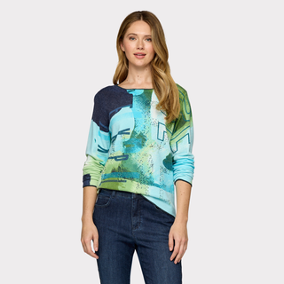 Rabe Multicolored  Knitted Top