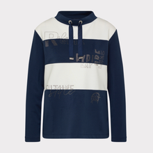 Load image into Gallery viewer, Rabe Sweatshirt | Navy/White
